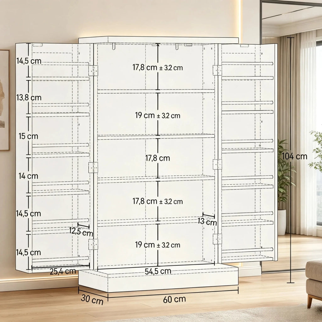 Mobile da cucina moderno, versatile e compatto. Armadio portaoggetti dal design semplice. Include solo il mobile da cucina.