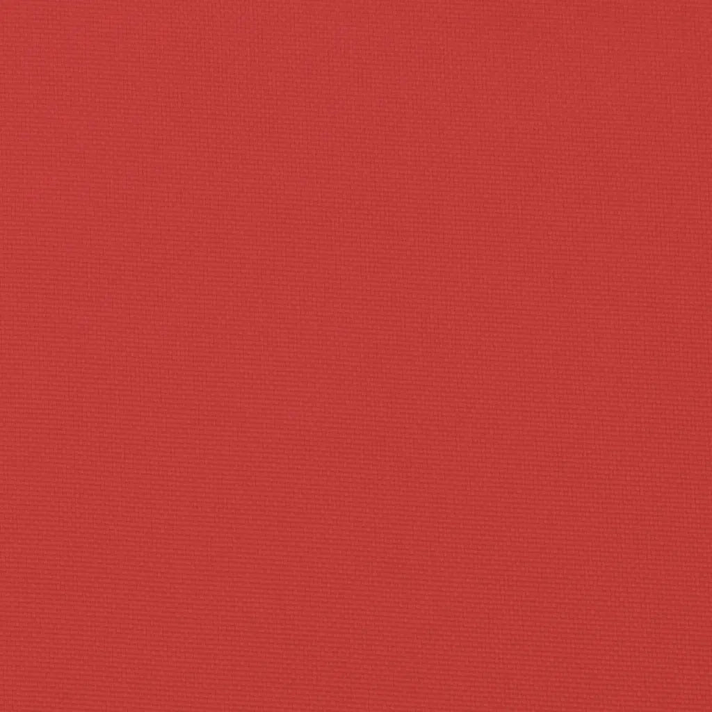 Cuscino per Lettino Rosso 200x50x3 cm in Tessuto Oxford 314194