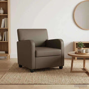 Poltrona Grigio Similpelle 42043429