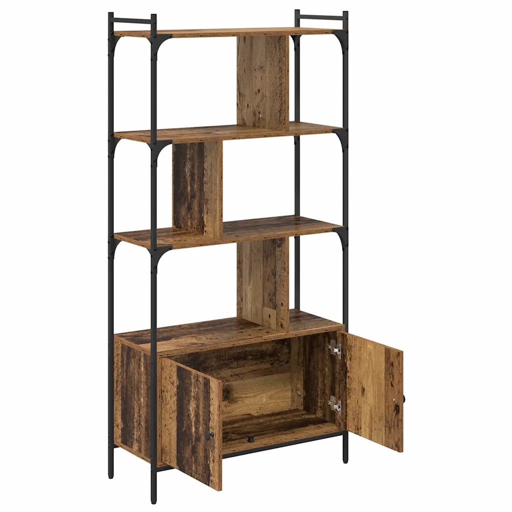 Libreria-Scaffale per Libri-Mobile di Stoccaggio Legno multistrato 539758