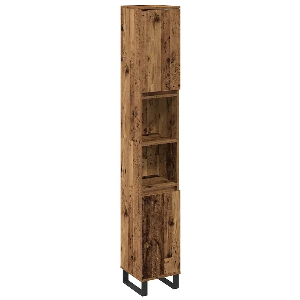 Set di mobili per il bagno 3 pcs Marrone Legno multistrato 3378510