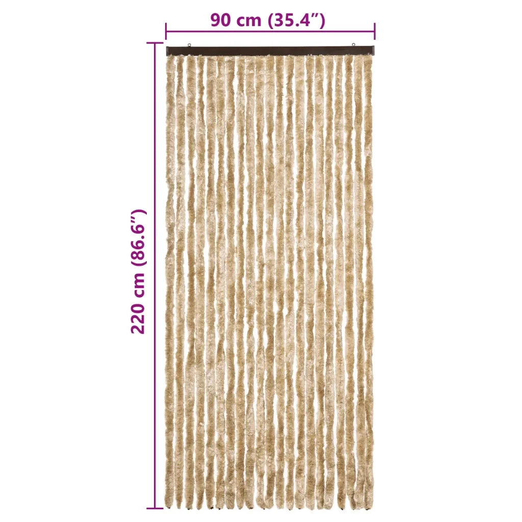 Zanzariera Beige 90x220 cm Ciniglia 284283