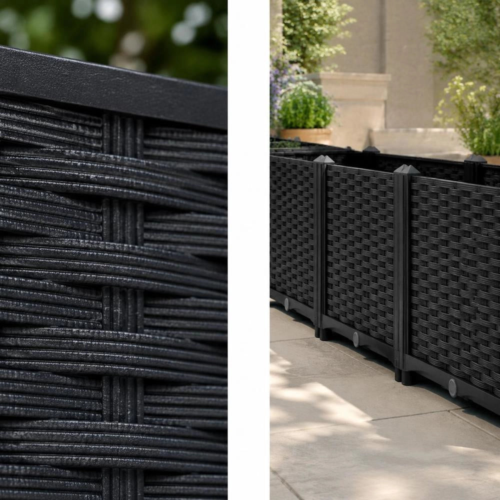 Raised Bed 120x40x38 Cm Polypropylene