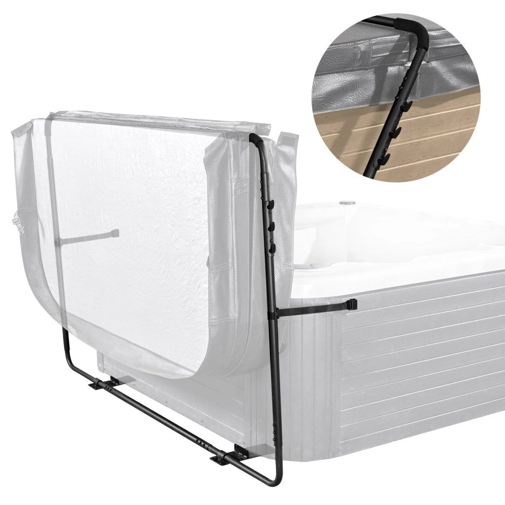Sollevatore per Copertura di Vasca da Bagno Jacuzzi Spa, Altezza Regolabile 80-105 cm e Larghezza 135-235 cm, Lega di Alluminio 6063-T5, SCL-01