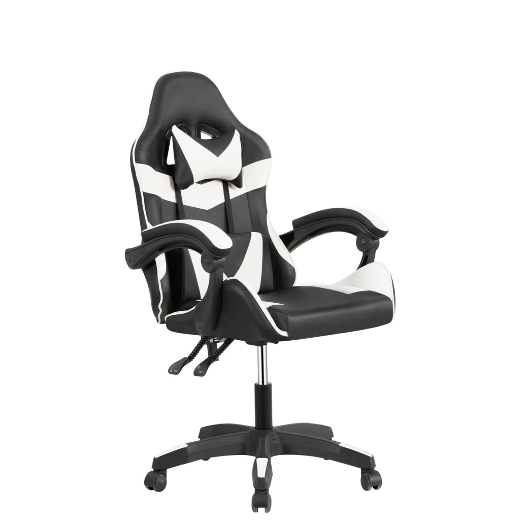 POLTRONA GAMING ALFA NERA/BIANCA SIMILP