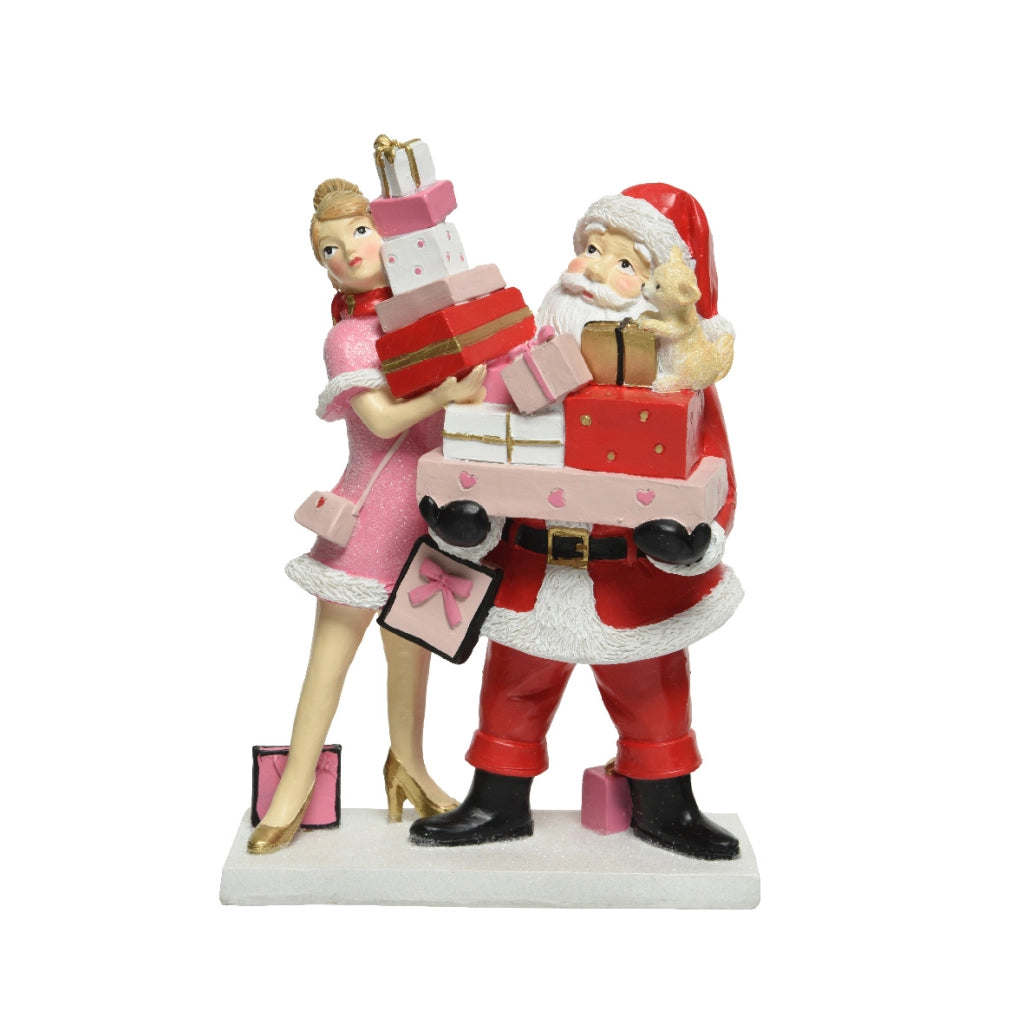 Figure di natale con regali