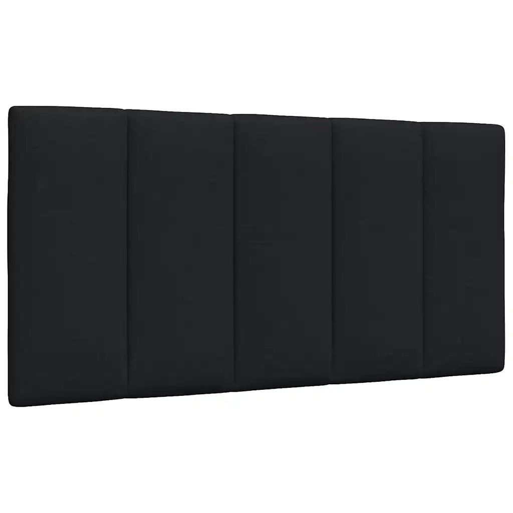 Cuscino Testiera Hanko Nero 100 cm in Tessuto 4019151