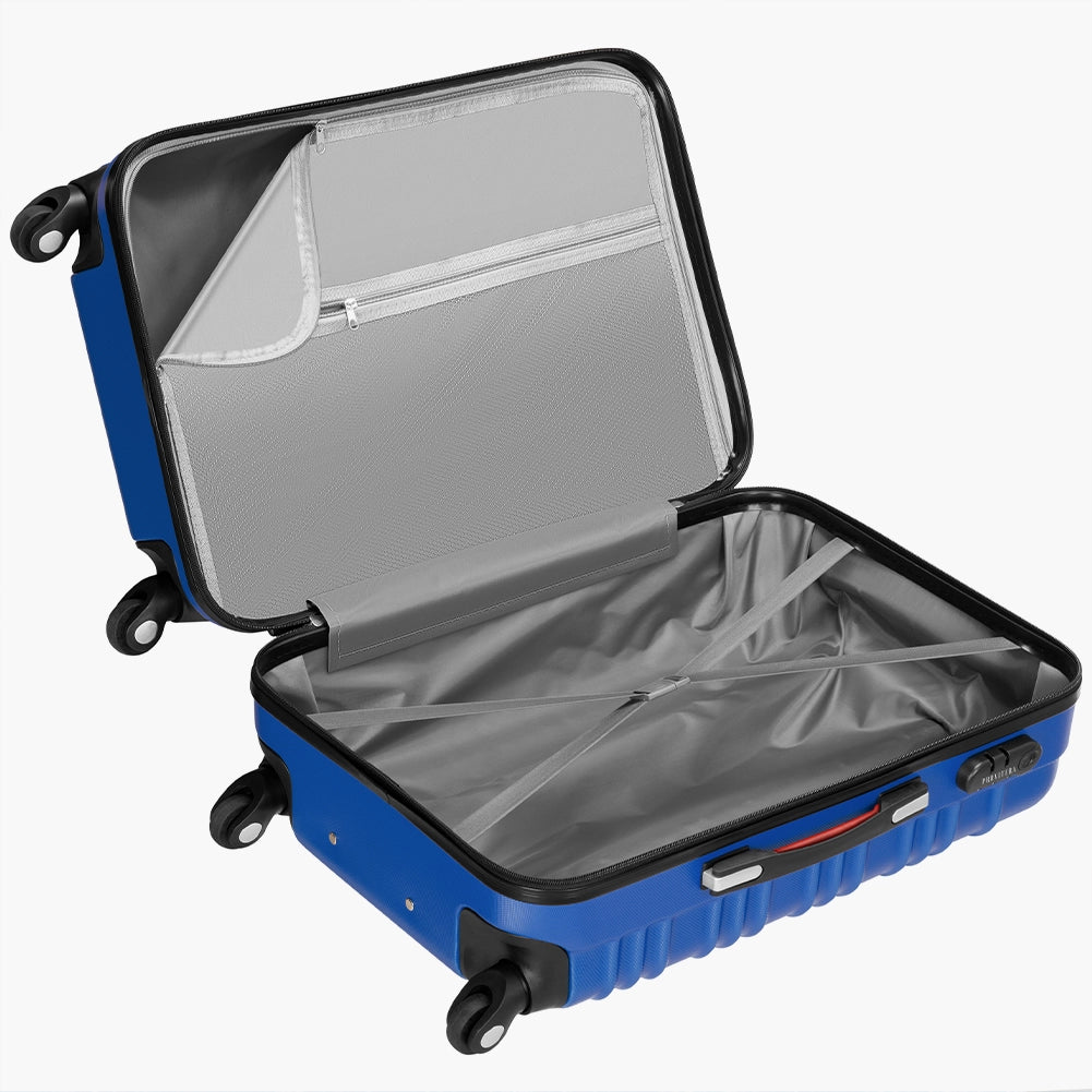 Set 4 Valigie Rigide Ruote Easy roll, Bagaglio mano e viaggio, Trolley Resistente