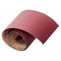 RULLO TELA ABRASIVA GRANA 100 MISURA 2 METRI X 115 MM