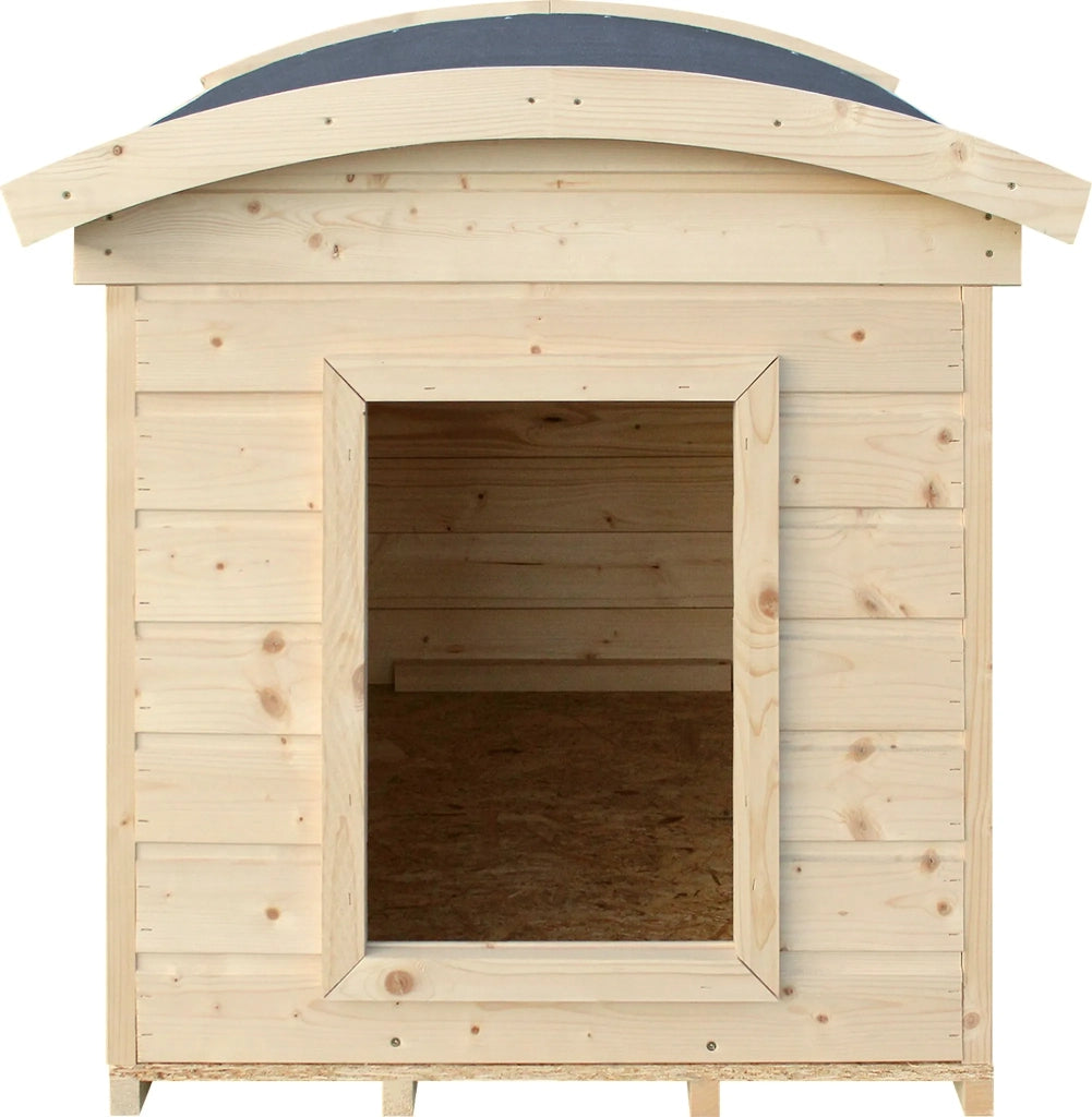 Cuccia per cani in legno da esterno - 87 x 102 x H85 cm - Timbela M405-1