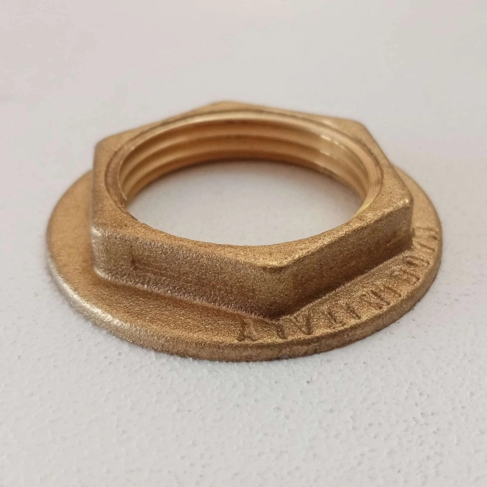 Controdado da 3/4 flangiato dado di ottone