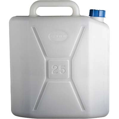 TANICA - HDPE ALIMENTARE LT 25- 4 pezzi