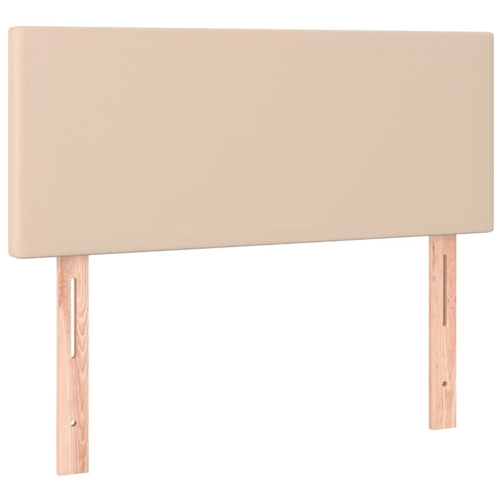 Giroletto a Molle con Materasso Cappuccino 100x200cm Similpelle