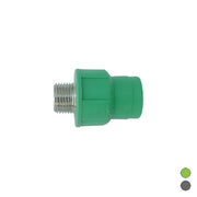 RACCORDO FILETTATO MASCHIO IN POLIPROPILENE- 3/4 x Diam. 25 Grigio- DH- pezzi 1