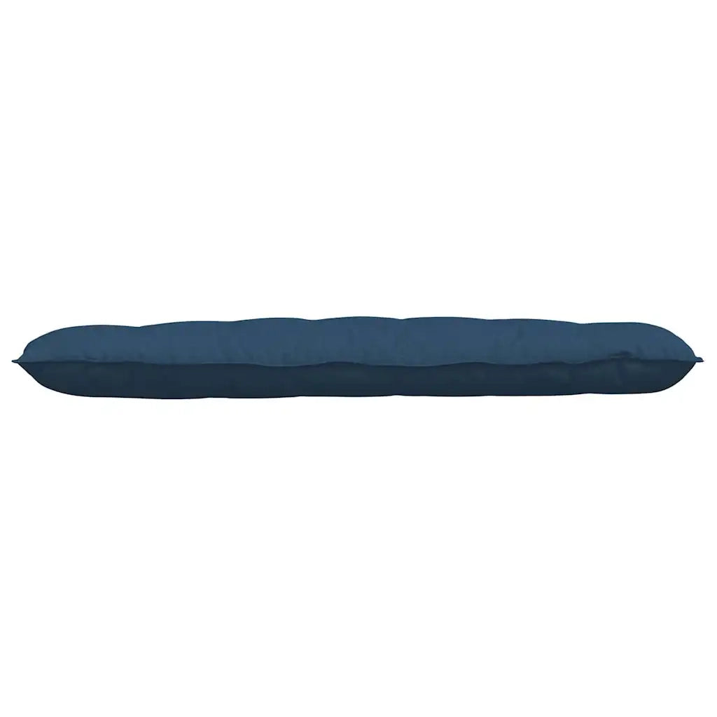 Cuscino per Schiena Blu 160 x 19 x 50 cm Tessuto 42014881