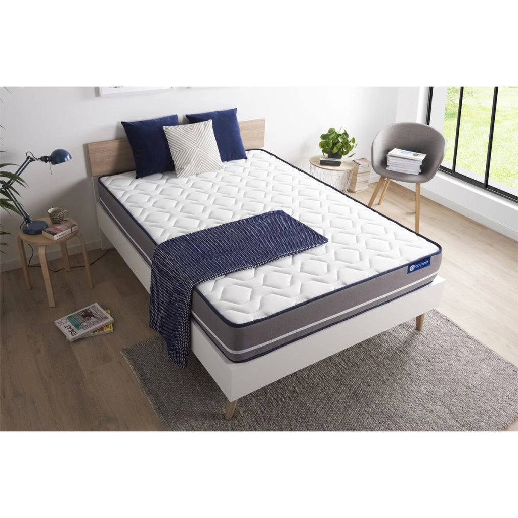 Materasso Actilatex pur 120x190cm - Spessore : 20cm - Lattice e memory foam - Rigido