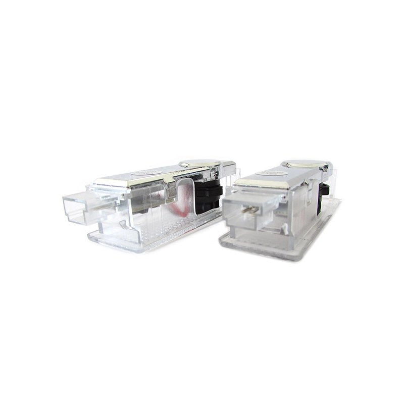 Kit Luci Led Logo Proiettori Auto Portiere BMW E60 E61 E63 E65 E66 E67 E68 E70 E71 E81 E83 E84 E85 E86 E87 E88 E90 E92 E93 F10 F01 F02