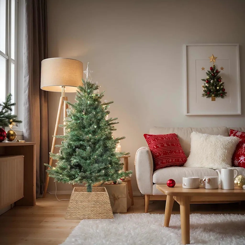 Collare per Albero di Natale Marrone 60 x 60 x 28 cm 42020173