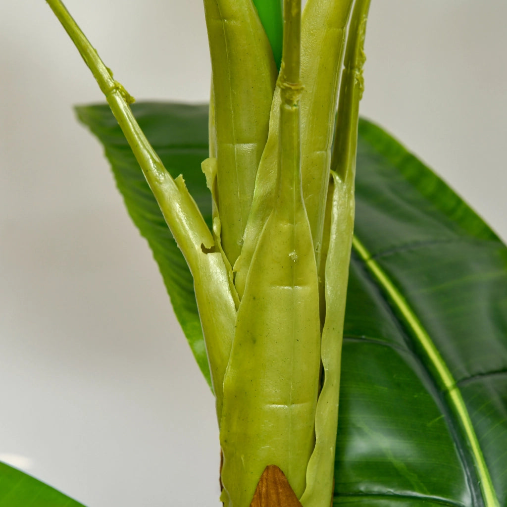 Albero di Banano Artificiale in Vaso ¨C Minimal ¨C 150cm Verde per Interno ed Esterno