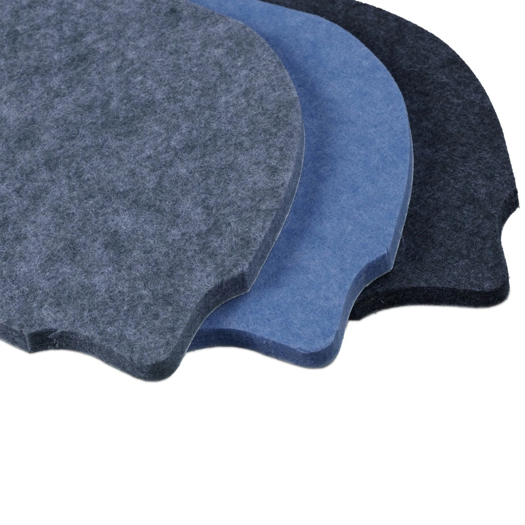 Set di 12 memo decorativi pesci multicolore per ufficio cucina 15 x 10 cm in plastica blu 13_0013992