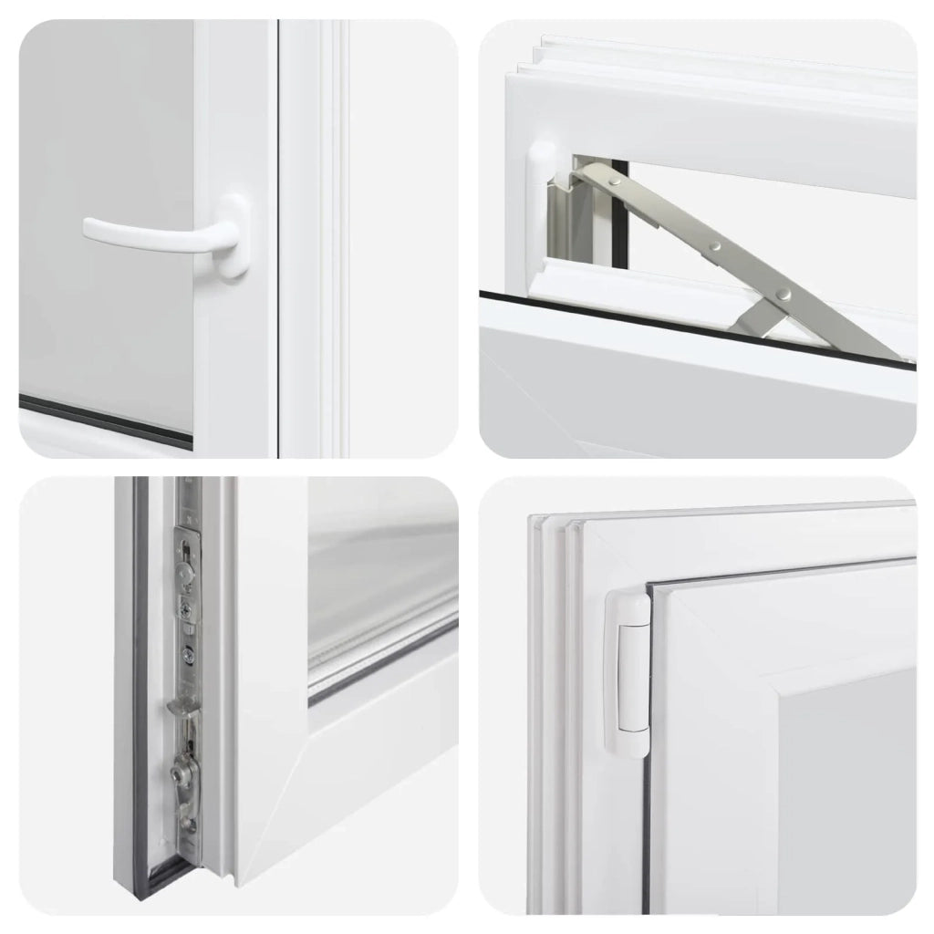 Finestra per Soffitta RISOR 55 x 55 cm PVC e Vetro 42047913