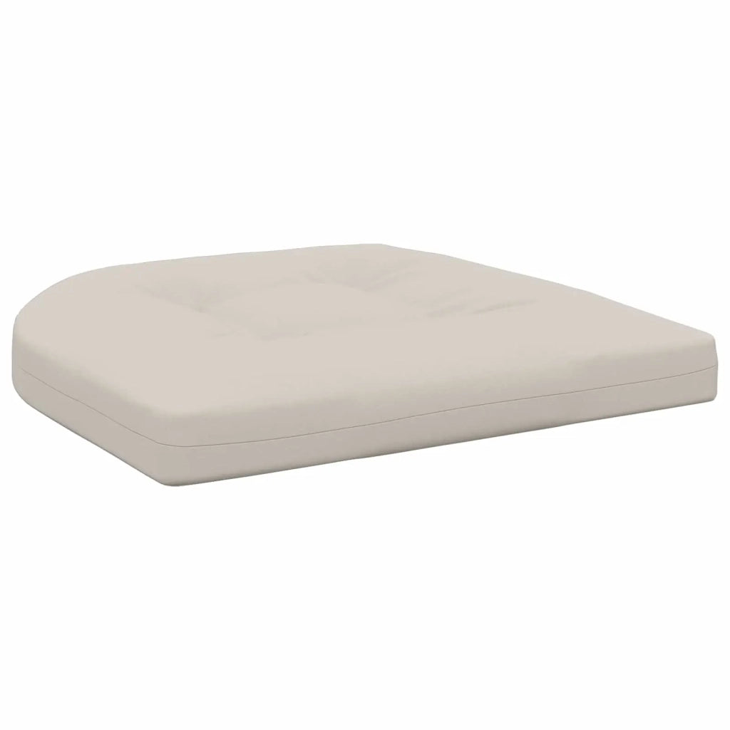 Cuscini per Sedia in 4 Pezzi 4 pz 100% Poliestere Bianco 945284