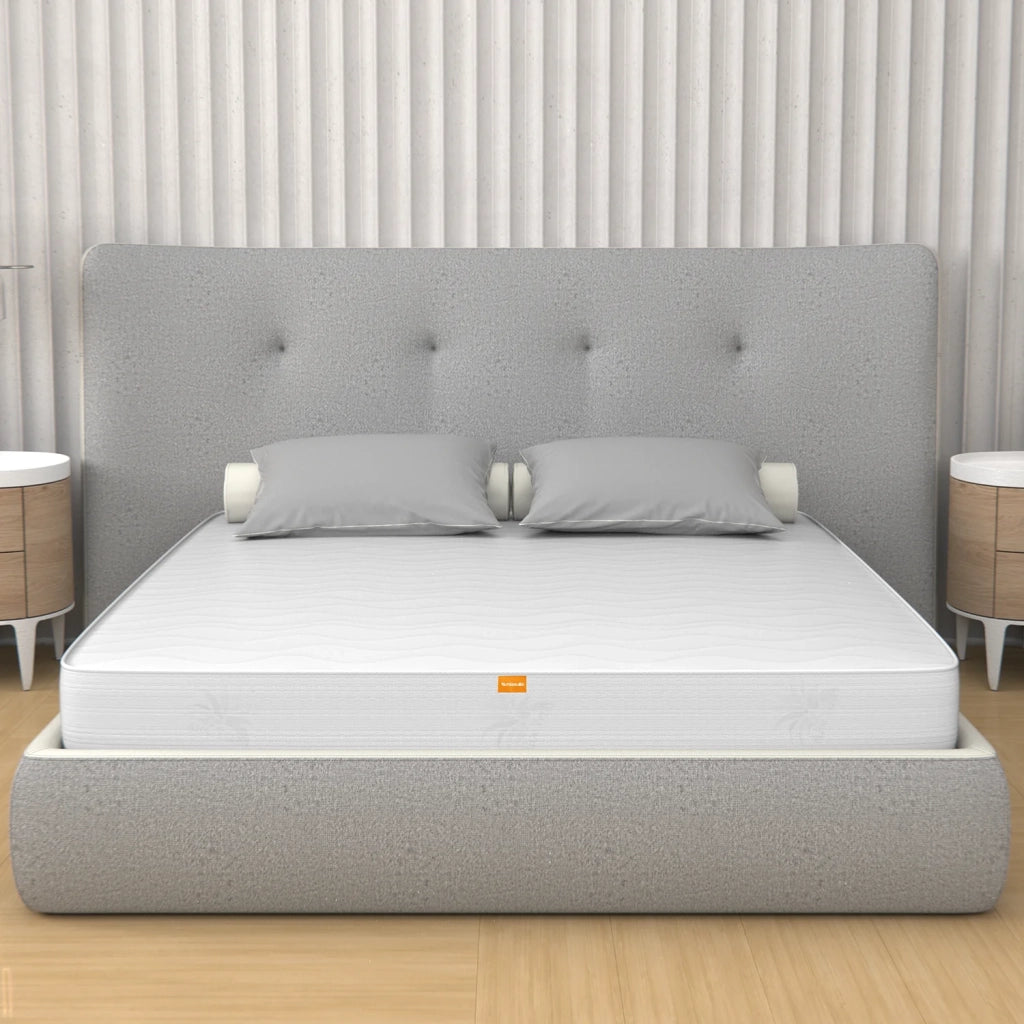 Materasso 150x180, Alto 10 cm - per Divano Letto, Pieghevole, Aloe Vera | Plus