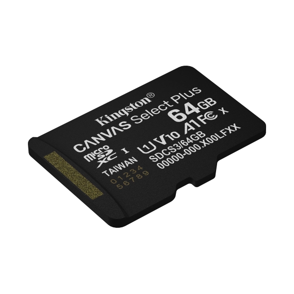 M.SDCS 64GB+ADAP PLUS KINGSTON 150MB
