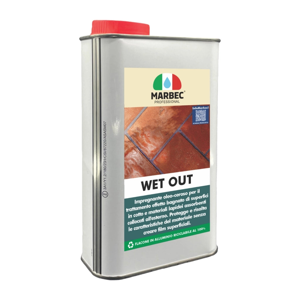 Trattamento cotto esterno WET OUT   1LT