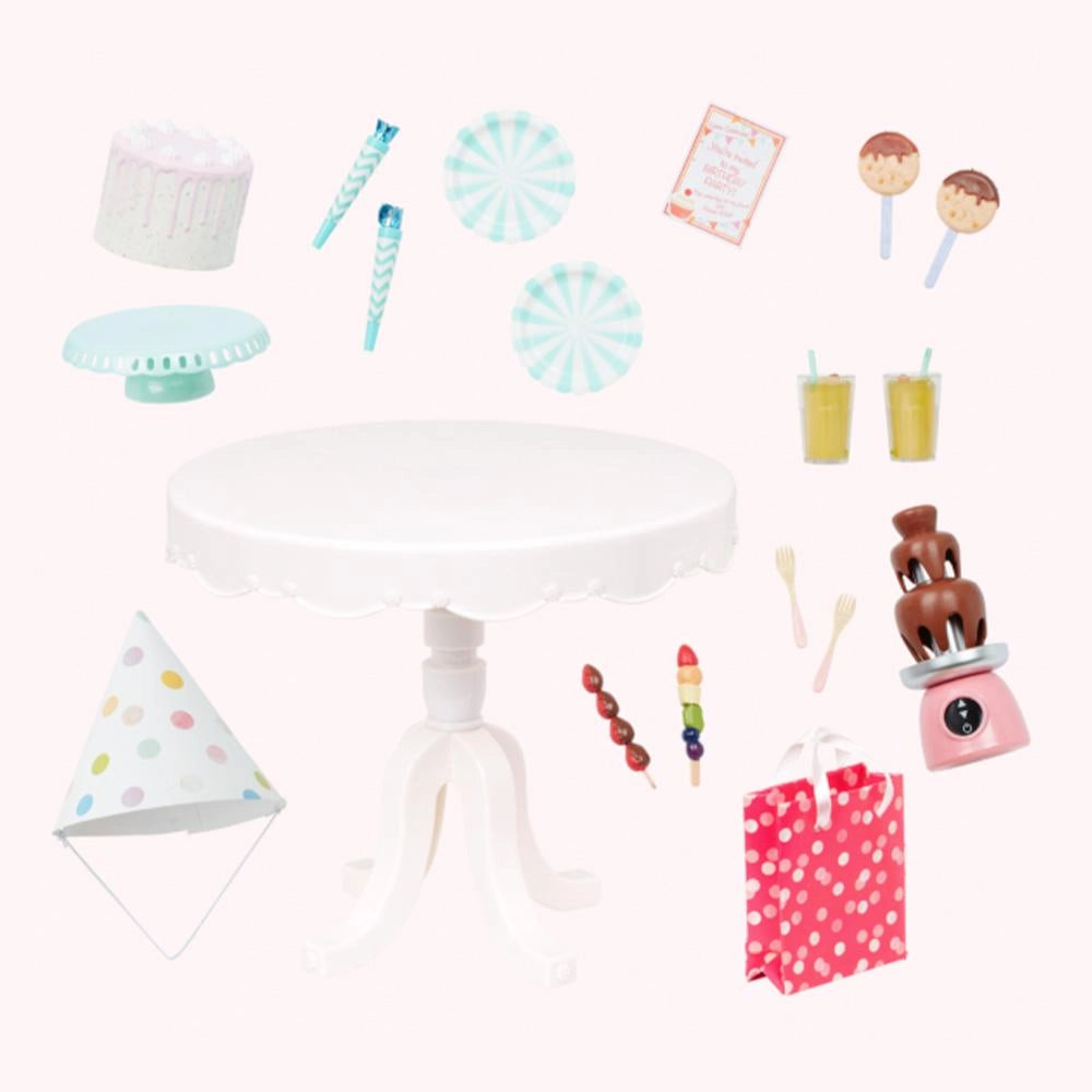Og Dolls - Birthday Party Table with Accessories