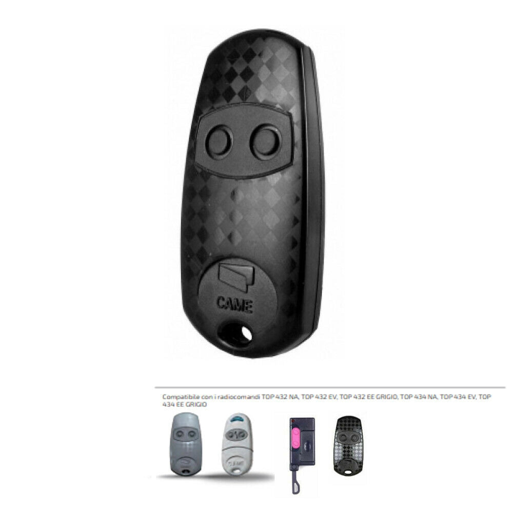 TOP-432EE AUTOMAZIONE CANCELLO CAME TELECOMANDO 2 CANALI 433.92MHZ ORIGINALE