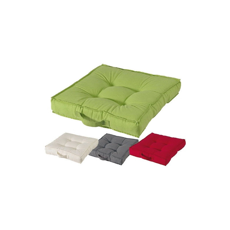 Cuscino Living ecru 50x50x10 cm – Comfort per sedute da giardino