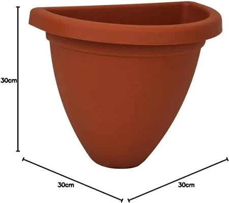VASO GERLA A PARETE 30 cm