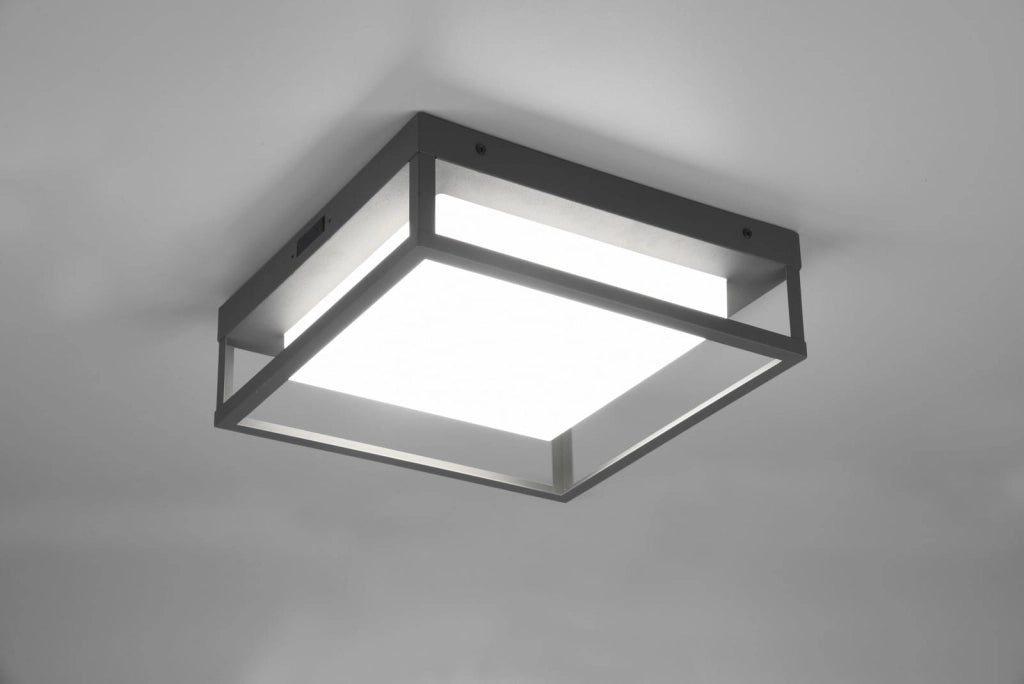 Plafoniera esterna LED Trio Witham antracite 14W IP54