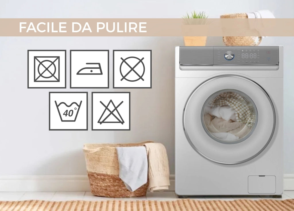 Copridivano Sofà Poltrona Elasticizzato Protezione Macchie Modello Wonderful - 3 Posti - Marrone