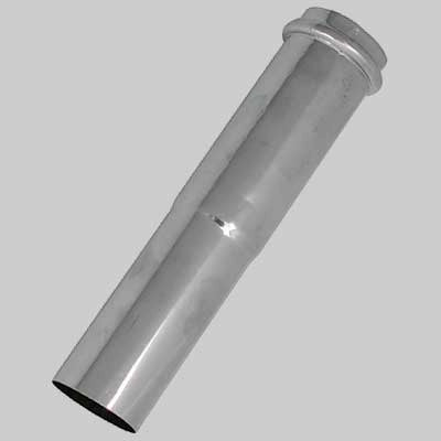 RACCORDO PROLUNGATO PER PASSAGGIO PIOMBO  PLASTICA  26/26 x 145 mm     MADE IN ITALY