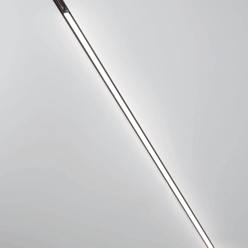 Sistema Lineare Deva LED 16W Luce Calda 3000K Nero Ideal Lux