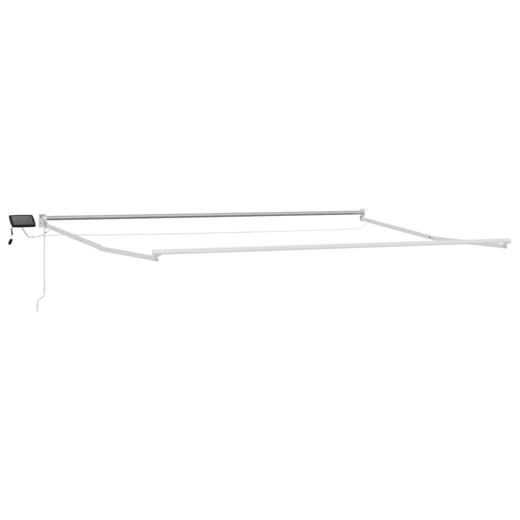 Tenda retrattile manuale con LED Multicolore 4,5 × 3 m 3419311