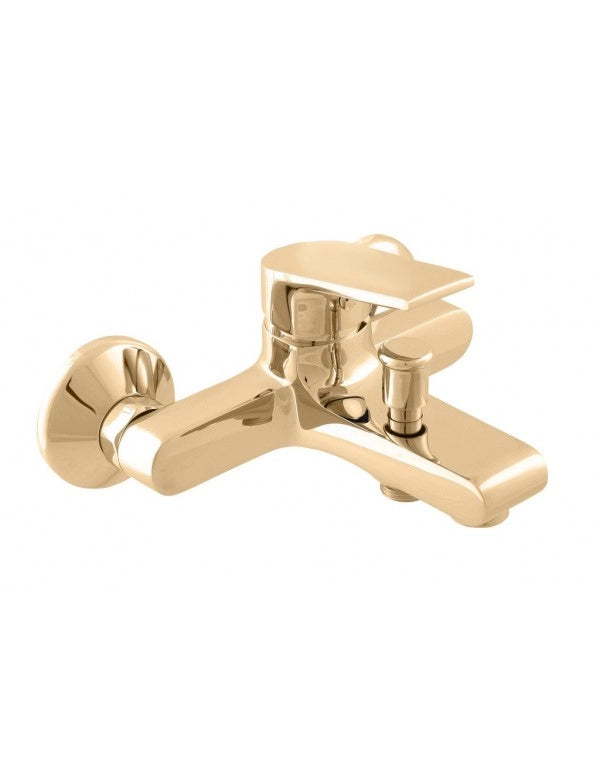 Miscelatore vasca COLORADO in ottone placcato oro