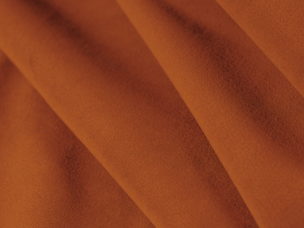 Cosmopolitan Design - Divano modulare destro "Sky" 3 posti in velluto terracotta 