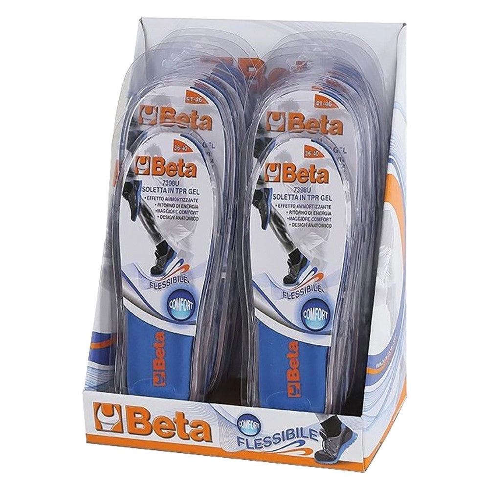 ESPOSITORE SOLETTE E CALZATURE MIS.36/40(2CP)=41/46(8CP)