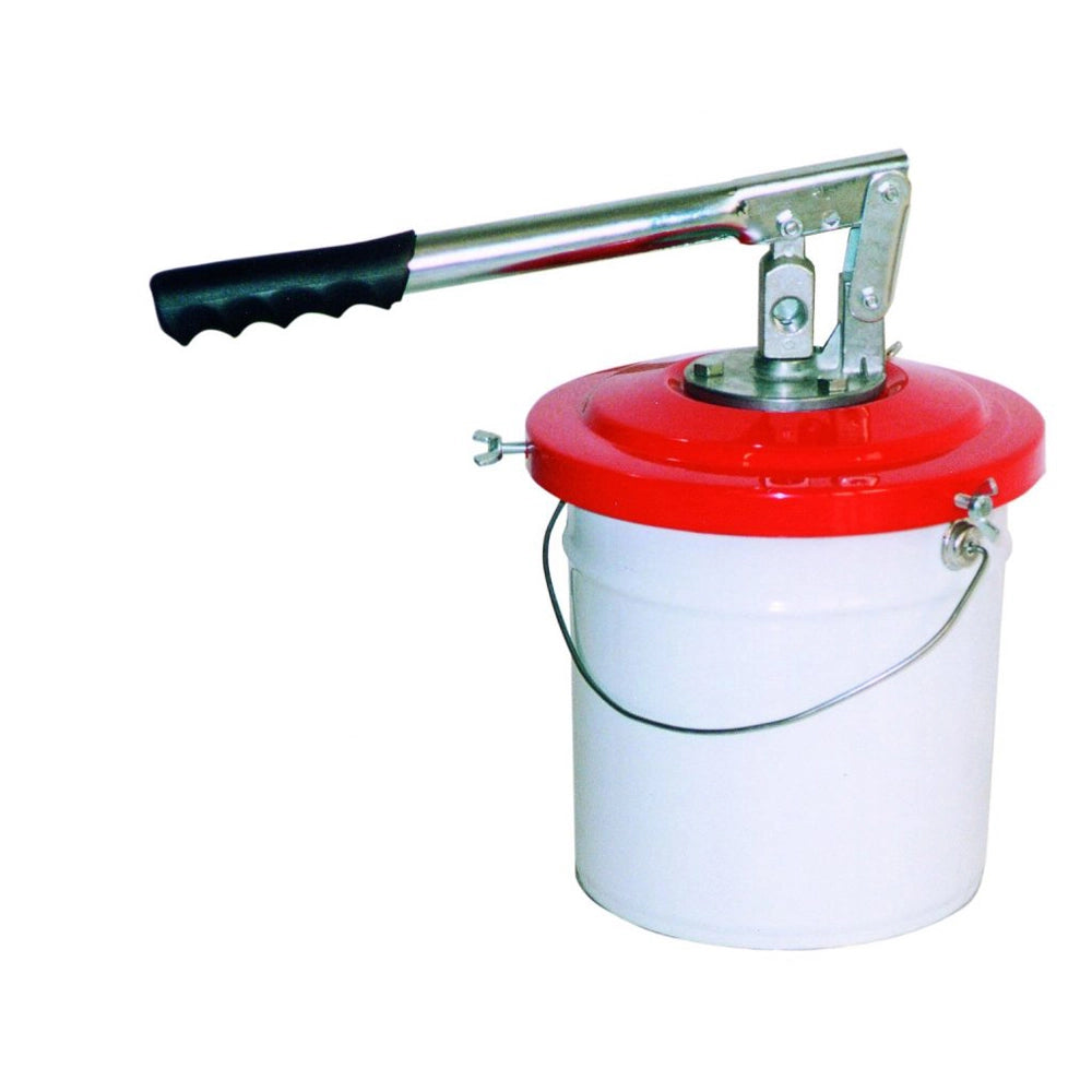 BONEZZI INGRASSATORE GRASSO FUSTI 5KG POMPA MANUALE RIEMPIMENTO INGRASSATORI 592/P