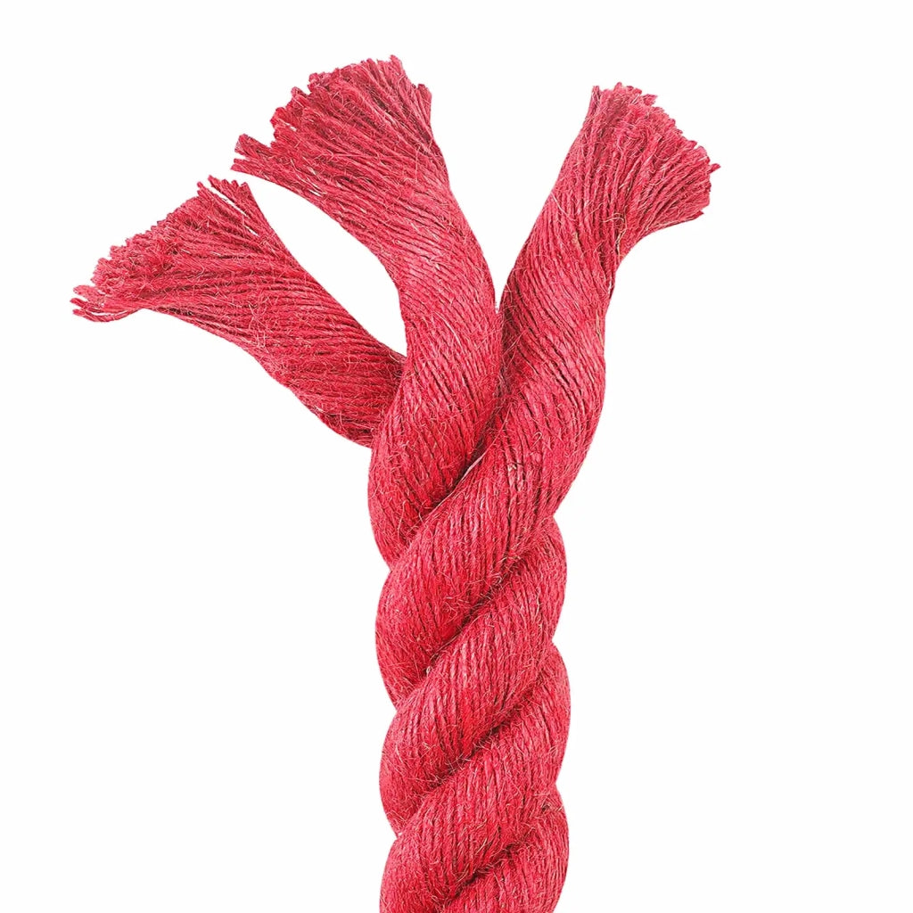 Corda di Juta 40 mm Rosso 100% juta Tossa 42011738