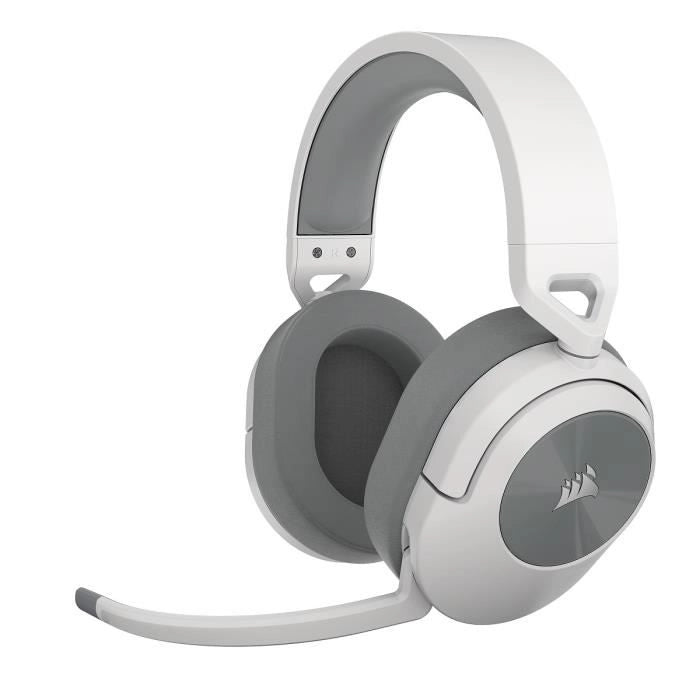 Casco da gioco - Corsair - HS55 Wireless - Surround Dolby Audio 7.1 - Wireless - White - (CA -9011281 -EU)