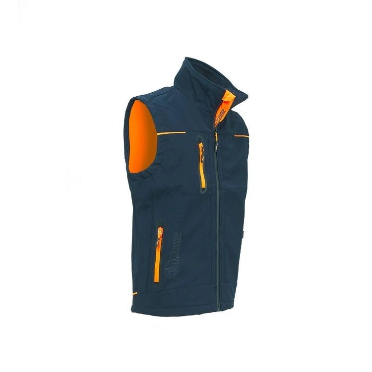Gilet Soft Shell Universe Upower Blue L