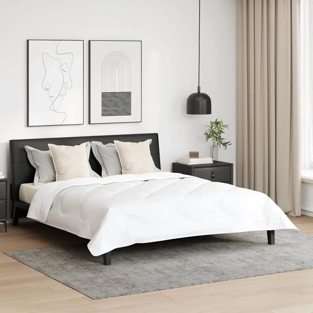 Cuscino con cuscino 2 pcs Bianco 41 x 40 x 20 cm Poliestere 42007821