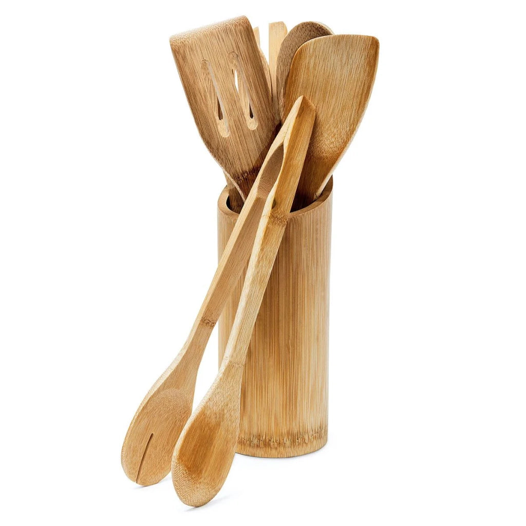 Set di utensili da cucina in bambù da 6 pezzi 13_0002912