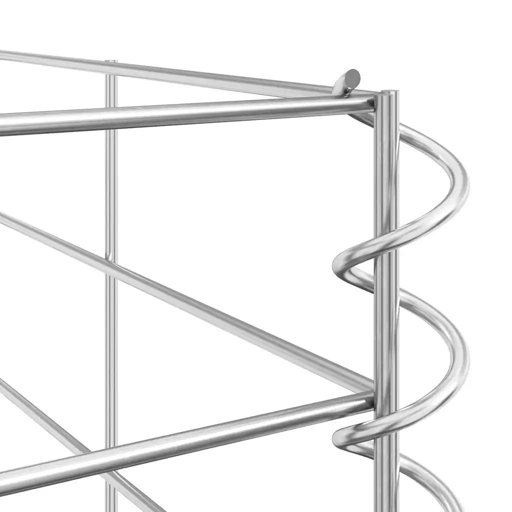 Set Gabbioni 6 pz in Filo Zincato 141049