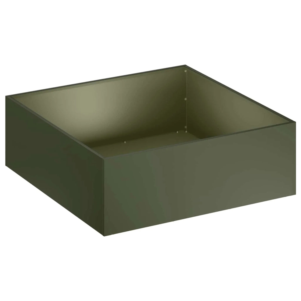 Vaso da giardino Verde Oliva 60 x 60 x 20 cm 8005000