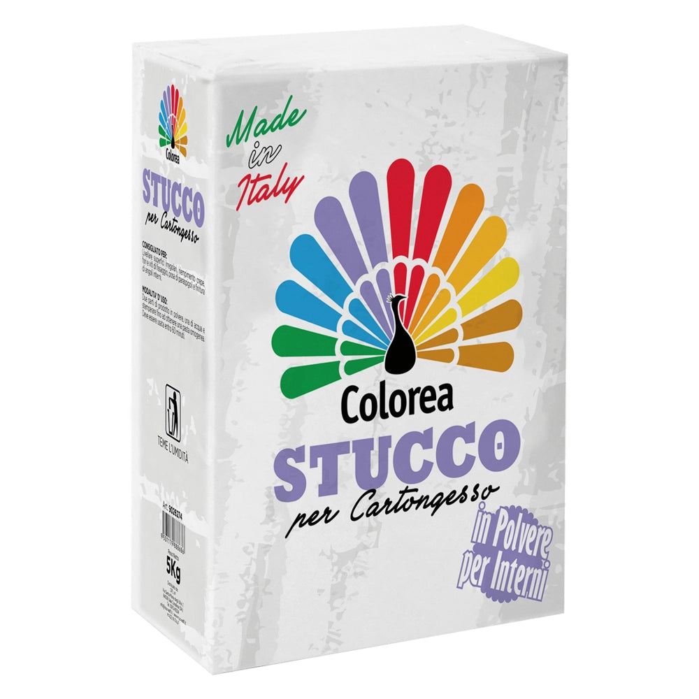 STUCCO IN POLVERE PER CARTONGESSO 'COLOREA' Kg. 5- 4 pezzi  - COLOREA